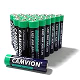 CAMVION 1.5V LR03 LR3 AAA MN2400 AM4 D5323 D5923 Alkaline Batteries, High Capacity Batteries (28 Pac