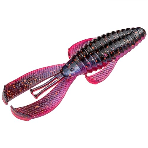 Strike King (RGBUG-809) Rage Bug 4 Fishing Lure 809 - Tequila Sunrise with Orange Flake 4 Flanges for Consistent Subtle Action