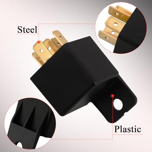 Image of Starter Relay for Harley 1991-2008 Touring Road Glide Electra Glide Street Glide Road King,FXRP Police,1992-2008 Big Twin,1992-2004 Sportsters XL,1995-2000 Dyna,1995-2007 Softail,for 31504-91A