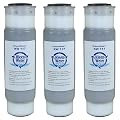 KleenWater Granular Activated Carbon Replacement Water Filter Compatible with Aqua-Pure AP117, Whirlpool WHKF-GAC, WHCF-GAC, Everpure Costguard CGT-10, Neo-Pure NP117, EV910811, EV9108-11, GAC-10