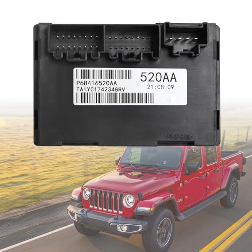 KAVIUS 68416520AA Transfer Case Control Module Compatible with Jeep Wrangler 4WD 2018-2020 TCM Module Compatible with Jeep Gladiator 4WD 2020 TCCM Module Replaces OE# P68416520AA 68409906 68409906AB