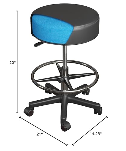 Experience Comfort: Luxton Ergonomic Rolling Stool Review
