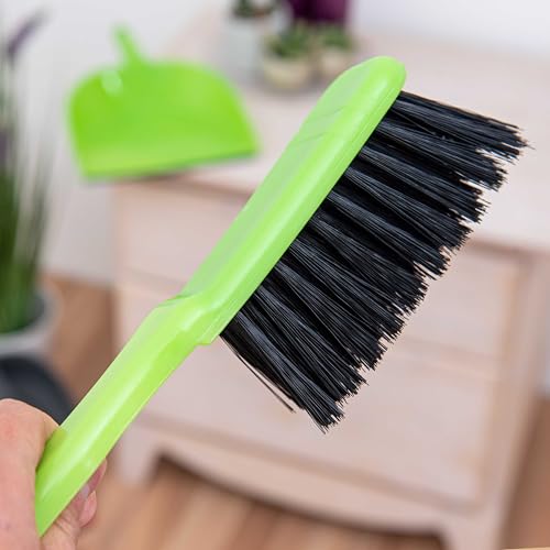 SIDCO Kehrgarnitur 3 x Kehrset Schaufel und Besen bunt Handfeger Kehrblech – Bild 5