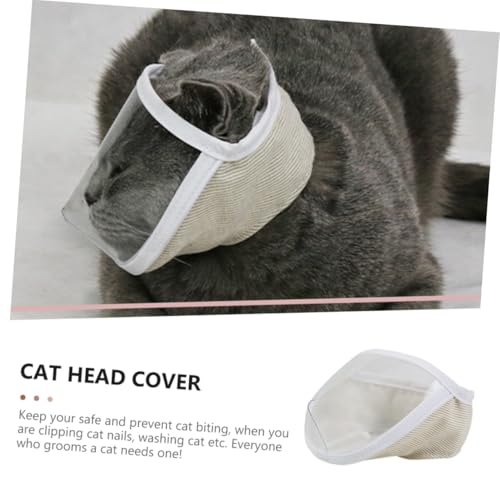 Ojos de Gato cómodos con bozal antilamidos transpirable NUOBESTY para viajes 6