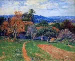 Peinture à l'huile Henri Moret : reproduction d'art sur toile 12x16 pouces