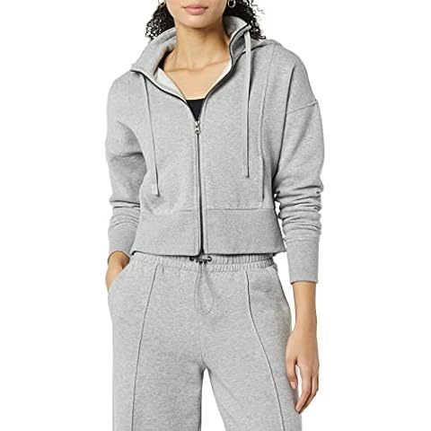 Core 10 Damen Super-weicher Kapuzenpullover aus Fleece Cover