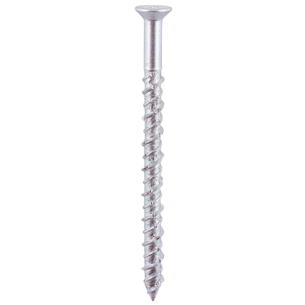 (Masonry Screws, M6 X 80Mm) M6 X 100Mm Csk Multi-Fix Masonry Screws - Pack Of 6 5056110802862