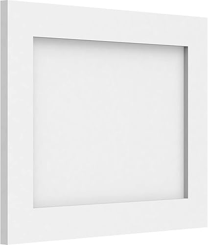 Miniatura 6 de Ekena Millwork Panel de pared decorativo Cornell de 32 pulgadas de ancho x 18 pulgadas de alto x 58 pulgadas de profundidad