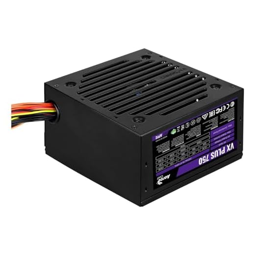 Fuente DE ALIMENTACION AEROCOOL PGS VX-750PLUS 750W 80+ Box