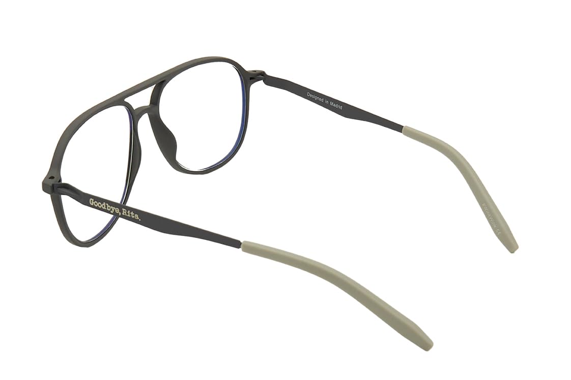 Goodbye, Rita. - Gafas de Ver para Hombre y Mujer - Colección Avedon View - Montura de Titanio - Lentes en Demo No Graduadas - 145x48 mm