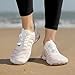 Hike Barefoot Shoes Women and Men, Wide Toe Box Non-Slip Water Shoes Unisex, Lightweight Breathable Minimalist Footwear for Walking, Running, Hiking, Beach Daily Outdoor Activities A-White
