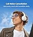 Edifier WH500 Wireless On-Ear Headphones with Foldable Lightweight Design and Solid Bass, Bluetooth Headset with Microphone, 40H Music Playtime and Custom EQ via App for Home Office Travel (Black)