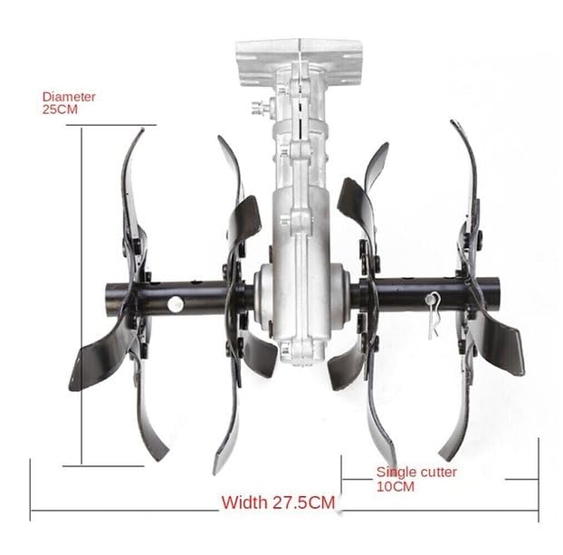 Fresa Zappa Zappetta MOD Motozappa per Decespugliatore 9 Denti universale