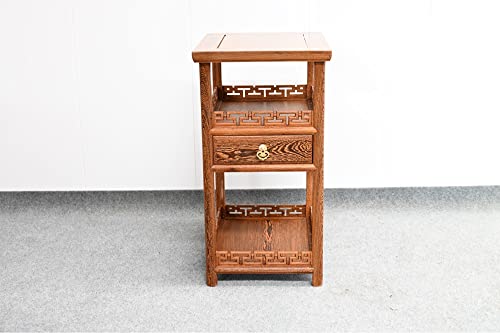 Slabstudiohongkong Small End Table, Narrow End Table, Narrow And Small Bedside Table In Wenge Finish #TOP7