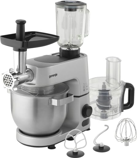 Wielofunkcyjny robot kuchenny, 1500 W, 7 l, 12 prędkości, z 3 akcesoriami Gorenje MMC1500SCX