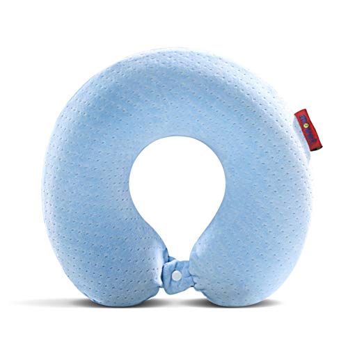 Memory Foam Travel Pillow,For Neck Chin,Lumbar And Leg Support For Traveling On Airplane,Bus,Train Or At Home Adjustable-A