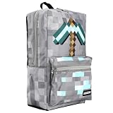 Bioworld Plecak Minecraft pokrowiec na laptopa 16 cali, szary, One Size Fits Most, Plecak