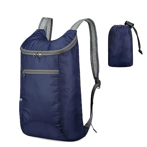 Mochila ligera plegable impermeable para senderismo miniatura 6
