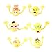 STOBOK 6pcs marionnettes à Doigt Simulation Simulation Accessoires Accessoires Doigt Doigt de sorcière Halloween Jouet pour Enfants (tête fantôme Jaune)