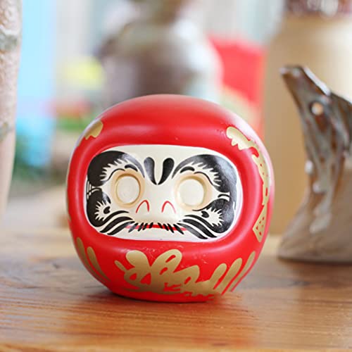 NUOBESTY Cofrinho Boneco Daruma Em Miniatura Pequena Boneco Daruma Da Sorte Potes Para Guardar Moeda