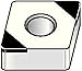 WIDIA CNGA431S0425MT WBH10P Advanced Material PCBN Insert CNGA-MT, Low Content PCBN, 0.016" / 0.4mm Radius, WBH10P Grade