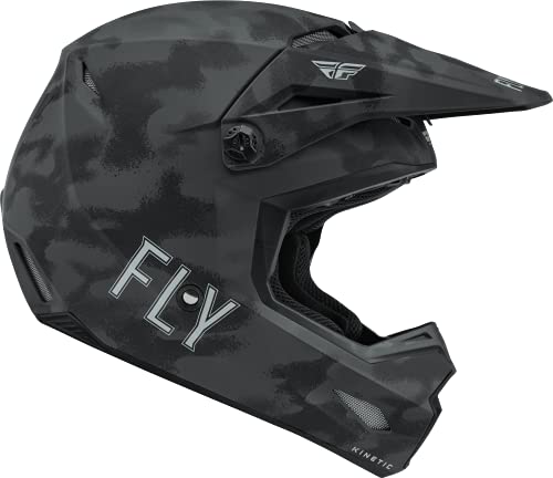Fly Racing 2022 Youth Kinetic S.e. Tactic Helmet (Grey Camo, Youth Small) #TOP3