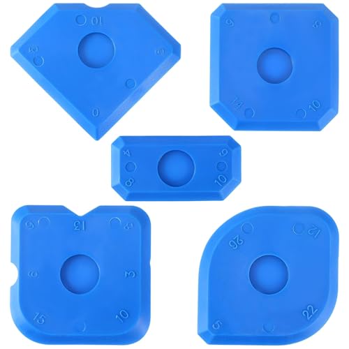 10 Stück Fugenglätter silikonfugen abzieher Silikon Abzieher Fugen Profi Silikon Fugenglätter Silikonspachtel-Silikonabzieher/Fugenabzieher für Küche,Bad,Boden,Spüle,Fenster Abdichtung