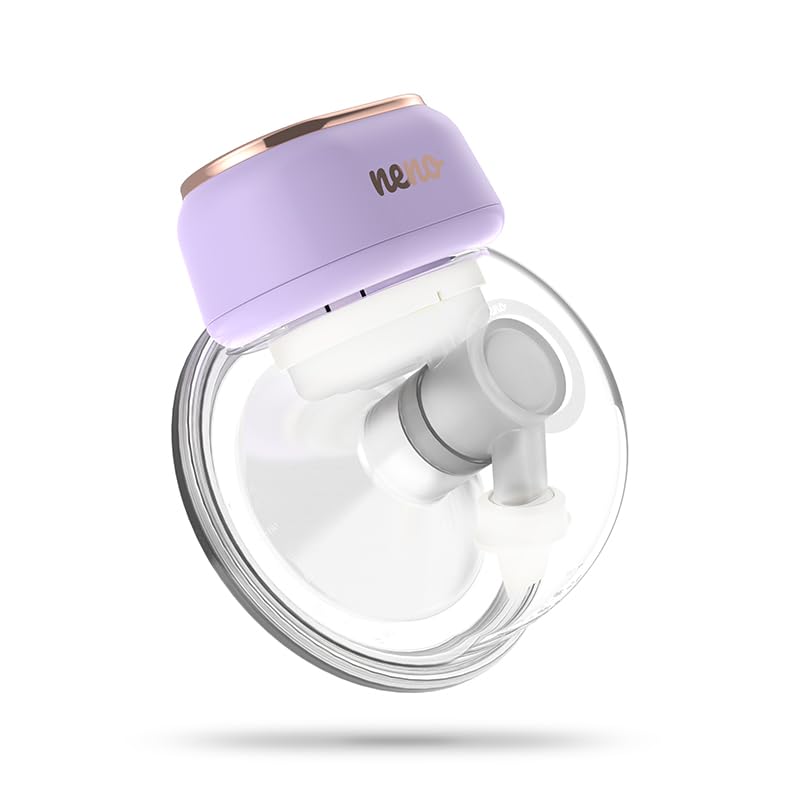 Tire-lait mains libres triphasé Neno Sole à aspiration modulable et autonomie USB-C