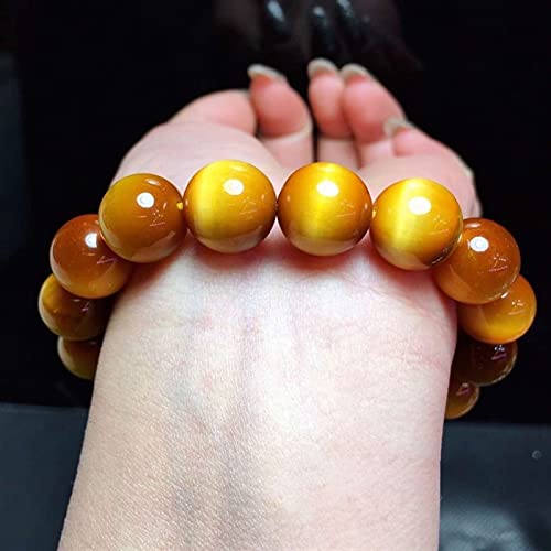 Bracelet oeil de tigre coloré en pierres naturelles pour homme et femme - 3