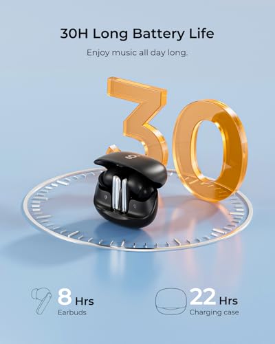 wegear Hybrid Active Noise Cancelling Wireless Earbuds, 6 Mics AI Clear Calls - image 6