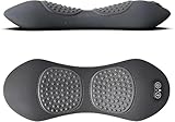 Theraluxe Relax Pro Rücken,Elektrisches Massagegerät Mit Wärme, Vibration & Lendenwirbelstütze Gegen Rückenschmerzen & Zur Wirbelsäulenentlastung (Dunkelgrau,Plug-in-Modell)