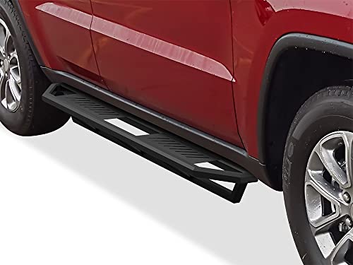 APS 304 Stainless Steel Side Steps Armor Compatible with Jeep Grand Cherokee 2011-2021 (Include 22 WK)(Exclude Limited X & High Altitude & Summit & SRT & SRT8 & Trackhawk & Trailhawk) Steps