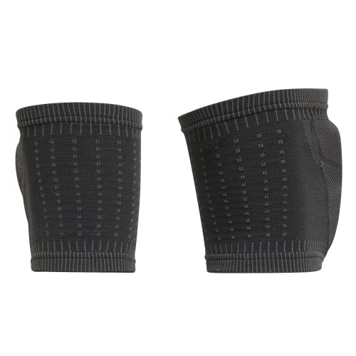 Adidas Unisex-Adult Primeknit Knee Pad, Black/White, Large #TOP1