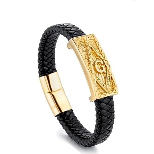 Bracelet cuir tressé noir pour homme qui ne s'accroche pas aux vêtements