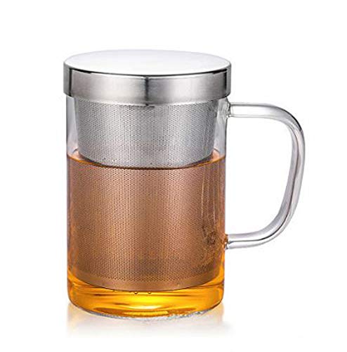 Piao I Glass Travel Buddy GL-603 500cc auto-straw Infuser Bottle