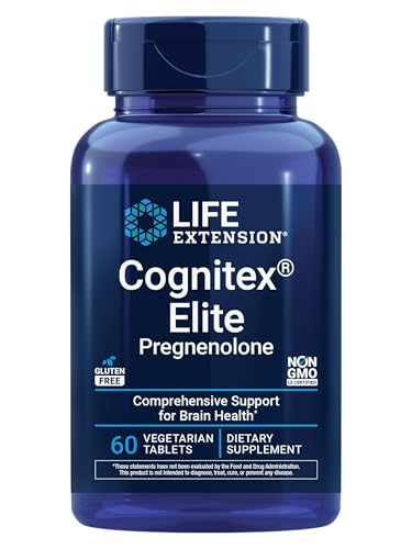 Life Extension Cognitex Elite Pregnenolone, Advanced Formula, 60 Tablets - image 1