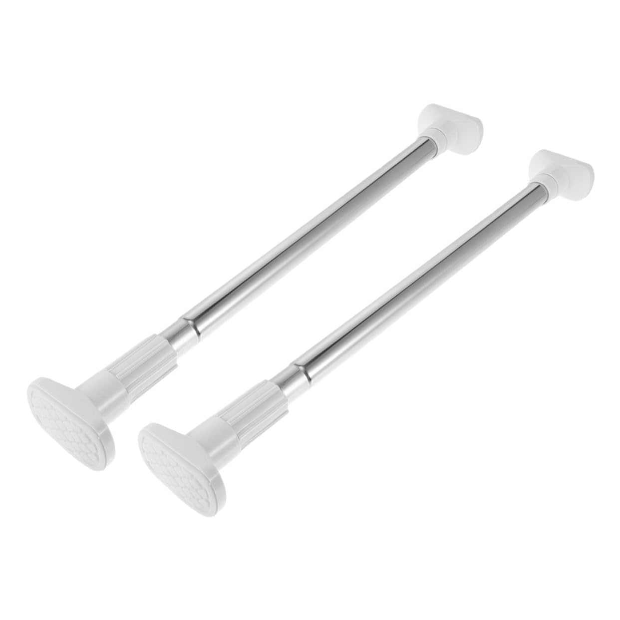 Barre de placard sans perçage jojofuny 47-80cm extensible en acier inoxydable, lot de 2