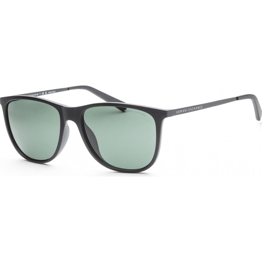 Armani ExchangeMen's Ax4047sf Low Bridge Fit Square Sunglasses