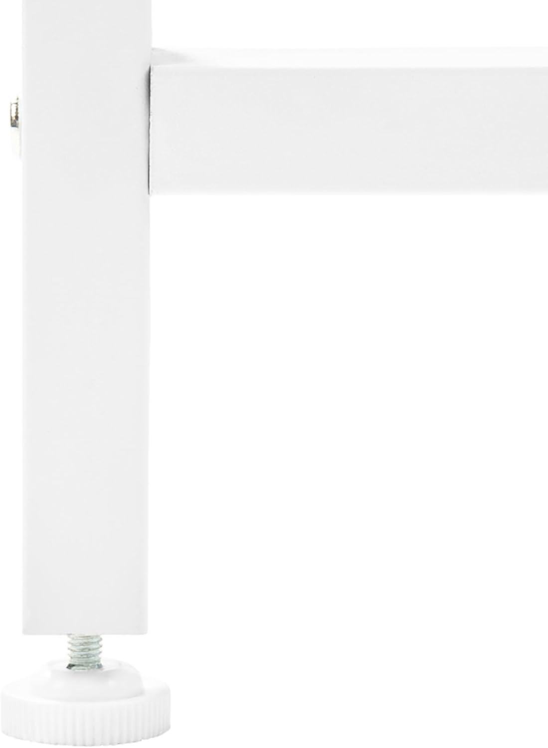 FurnitureR Modern Ladder-Style Standing Shelf Unit – Metal Frame with Wood Shelves & Fabric Bins – Slim Storage Organizer for Small Spaces, Entryway, Bedroom, Office