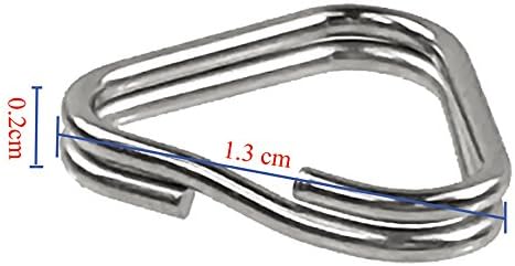 Miniatura 2 de Foto&Tech 4 piezas de correa para cámara con anillo de lengüeta, gancho triangular de anillo dividido, compatible con Fujifilm Lecia, Nikon, Canon,