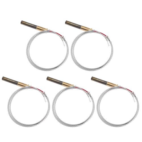 Kicofyee 36\'\' 750mv Thermopile Generators for Fireplace Gas Ovens/Grills/Boilers/Water Heaters Frying Furnace 750℃ Millivolt Thermocouple
