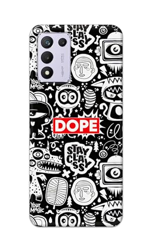 Image of Printed Hard Back Cover Case for Realme 9 5G Speed Edition | Realme 9 5G SE | Realme 9 SE 5G Back Cover (Mixed Cartoons) -1111