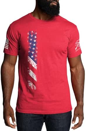 Grunt Style True Colors - American Flag Patriotic Graphic T-Shirt for Men