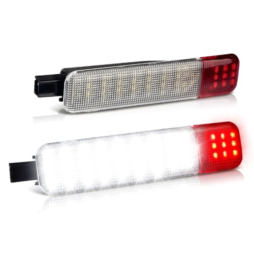 LESAUCE Lámpara LED Interior para Puerta Red&White