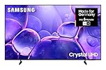 Samsung Crystal UHD U8079F 4K 55 Zoll (138 cm) LED Fernseher, Crystal Prozessor 4K, MetalStream Design, SmartThings, AI Upscaling, Gaming Hub, Knox Security, Kostenlose Inhalte, Smart TV