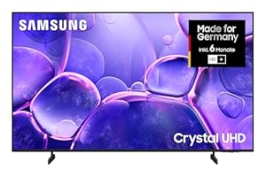 Samsung Crystal UHD U8079F 4K 55 Zoll (138 cm) LED Fernseher, Crystal Prozessor 4K, MetalStream Design, SmartThings, AI Upscaling, Gaming Hub, Knox Security, Kostenlose Inhalte, Smart TV (2025)