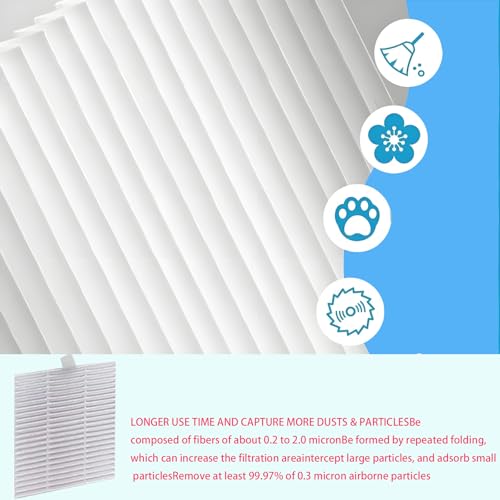 Image of E10+ Replacement Accessories Kit for BOTLUXE E10+ Robot Vacuum:16 Pack