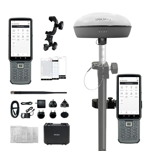 Image of SMA20RTK Rover, PPK PPP IMU NOAA certificated GNSS Land Surveying Rover,Software,1408channes, Connect CORS for Correction,1 inch Accuracy PPK Calculation (Exclude Pole)