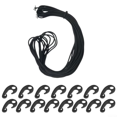 Red de carga resistente para camioneta de camioneta, seguridad anticaída, cubierta de remolque, red de 1,5 x 2 m, 1,5 x 1,8 m, 1,5 x 1,5 m, 2 x 3 m, 3 x 4 m, polietileno verde con ganchos (15 ganchos