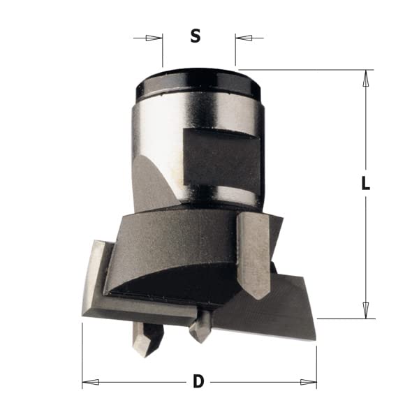 CMT 501.240.12 - Broca intercambiable hm d=24 s=m12x1 sx